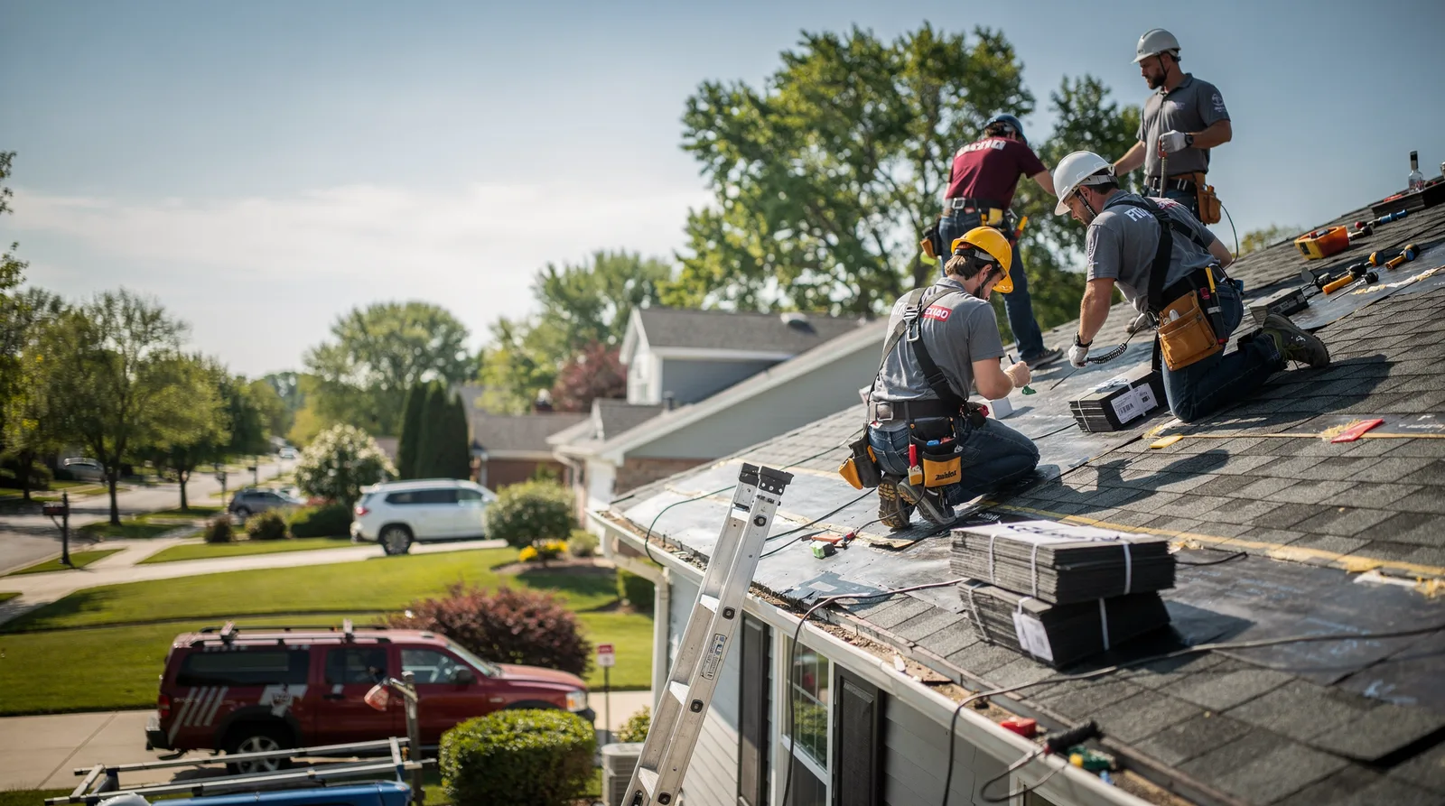 Roof Repair in Oakwood, IL around you
